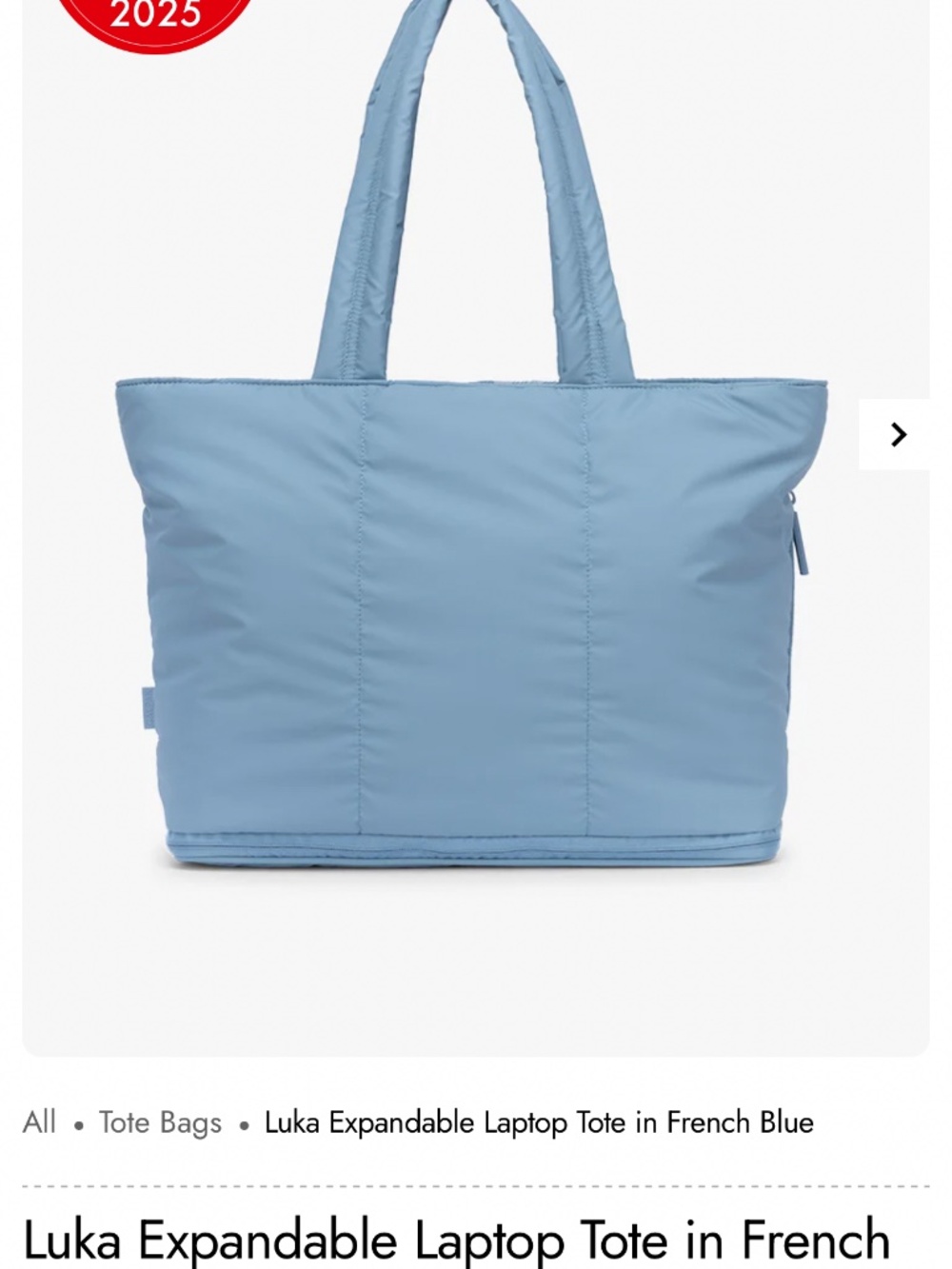 Calpak Luka Expandable Laptop Tote